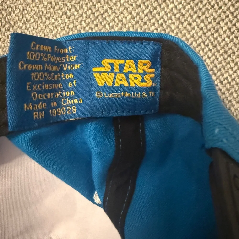 Star Wars Blue and Black Snapback Hat